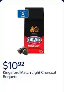 Walmart Kingsford Match Light Charcoal Briquets offer