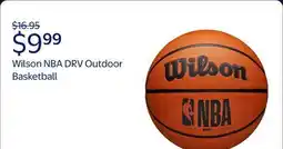 Walmart Wilson NBA DRV Outdoor Basketball - Brown offer