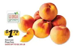 Winn Dixie Georgia Peaches offer