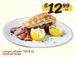 Winn Dixie Large Lobster Tail 8 oz offer