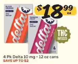 Winn Dixie Delta THC Seltzer offer