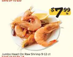 Winn Dixie Jumbo Head-On Raw Shrimp offer