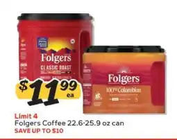 Winn Dixie Folgers Coffee offer