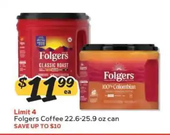 Winn Dixie Folgers Coffee offer