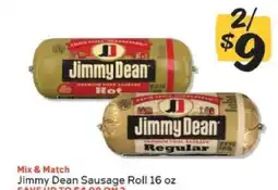 Winn Dixie Jimmy Dean Sausage Roll 16 oz offer