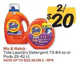 Winn Dixie Tide Laundry Detergent offer