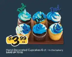 Winn Dixie Hand Decorated Cupcakes offer