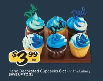 Winn Dixie Hand Decorated Cupcakes offer