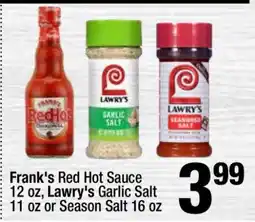 Super King Markets Lawry's Garlic Salt offer