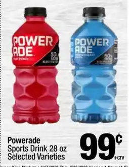 Super King Markets Powerade offer