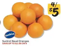 Winn Dixie Sunkist Navel Oranges offer