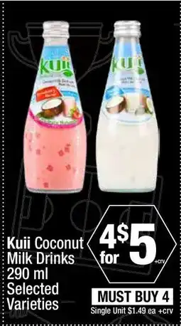 Super King Markets Kuii Coconut Milk Drinks offer