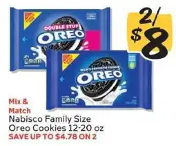 Winn Dixie Nabisco Family Size Oreo Cookies offer