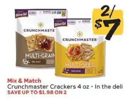 Winn Dixie Crunchmaster Crackers offer