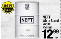 Super King Markets NEFT White Barrel Vodka 750 ml offer