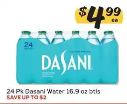 Winn Dixie Dasani Water offer