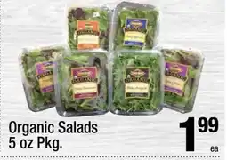 Super King Markets Organic Salads offer