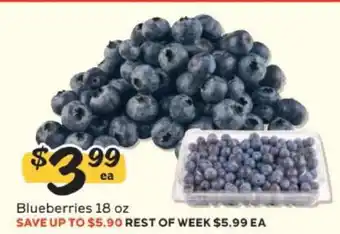 Winn Dixie Blueberries offer