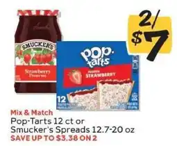 Winn Dixie Pop-Tarts or Smucker's Spreads offer