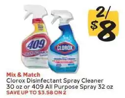 Winn Dixie Clorox Disinfectant Spray Cleaner offer