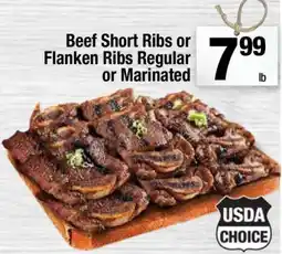 Super King Markets Beef Short Ribs or Flanken Ribs offer