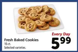 Safeway Fresh Baked Cookies offer