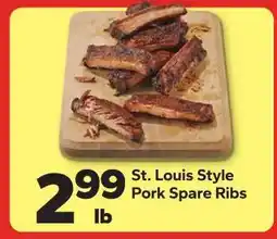 Save a Lot St. Louis Style Pork Spare Ribs offer