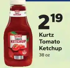 Save a Lot Kurtz Tomato Ketchup offer