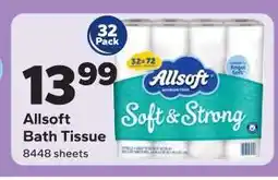 Save a Lot Allsoft Bath Tissue offer