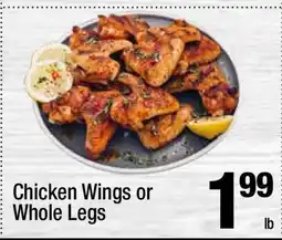 Super King Markets Chicken Wings or Whole Legs offer
