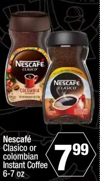 Super King Markets Nescafé Clásico or Colombian Instant Coffee offer
