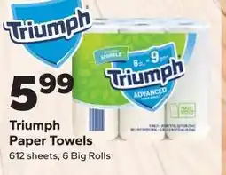 Save a Lot Triumph Paper Towels offer