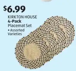 Aldi KIRKTON HOUSE 4-Pack Placemat Set offer