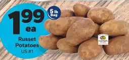Save a Lot Russet Potatoes offer