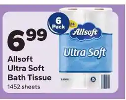 Save a Lot Allsoft Ultra Soft Bath Tissue offer