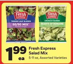 Save a Lot Fresh Express Salad Mix offer