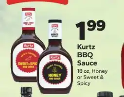 Save a Lot Kurtz BBQ Sauce offer