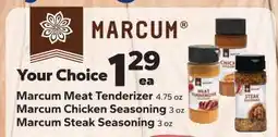 Save a Lot Marcum Seasonings offer