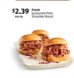 Aldi Fresh Seasoned Pork Shoulder Roast offer