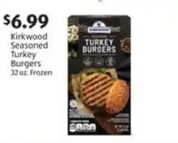 Aldi Kirkwood Seasoned Turkey Burgers offer