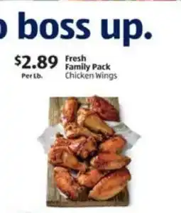 Aldi Fresh Family Pack Chicken Wings offer