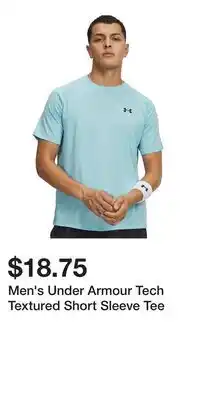 Kohl's Men's Under Armour Tech Textured Short Sleeve Tee offer
