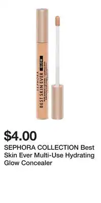 Kohl's SEPHORA COLLECTION Best Skin Ever Multi-Use Hydrating Glow Concealer offer
