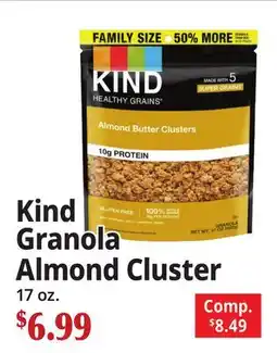 Ocean State Job Lot Kind Granola Almond Cluster offer