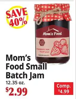 Ocean State Job Lot Mom's Food Small Batch Jam offer