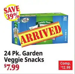 Ocean State Job Lot 24 Pk. Garden Veggie Snacks offer