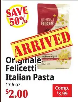 Ocean State Job Lot Originale Felicetti Italian Pasta offer