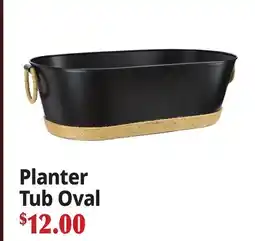 Ocean State Job Lot Planter Tub Oval offer