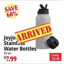 Ocean State Job Lot Joyjolt Stainless Water Bottles offer