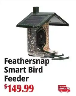 Ocean State Job Lot Feathersnap Smart Bird Feeder offer